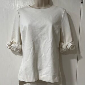 Ted Baker Kaylee Elegant Cream Women's Top size 2